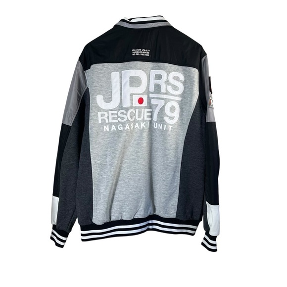 IRO-OCHI Japanese Streetwear Zip Nagasaki Rescue Jacket - Picture 5 of 12